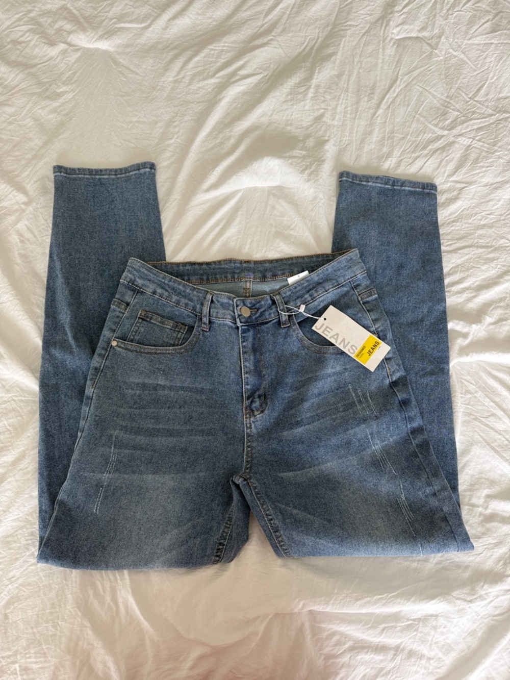 Classic Blue Men’s Straight Jeans